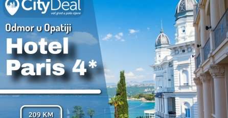 Doživite čarobnu Opatiju u luksuznom Hotelu Paris 4* sa Vašom voljenom osobom!