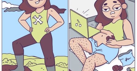 14 ILUSTRACIJA koje na najbolji način opisuju ŽENSKE PROBLEME: Broj 3 je živa istina, DA LI SE PRONALAZITE? 