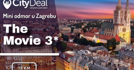Uživajte u predivnom Zagrebu sa smještajem u modernom tematskom hotelu The Movie!