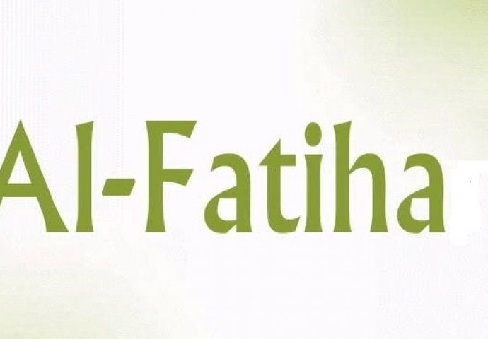 Sedam poruka za uspješan dan – sura Fatiha