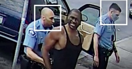 SIN UBIJENOG GEORGA FLOYDA STIGAO NA MJESTO UBISTVA: Evo šta je uradio, SVI SU U NEVJERICI