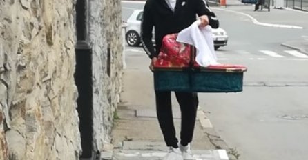 ČIM JE STIGAO IZ PORODILIŠTA, VELJKO SE OGLASIO NA INSTAGRAMU: Objavio njegovu sliku, SVI ZANIJEMILI