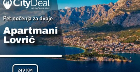 Prepustite se odmoru na Makarskoj rivijeri sa smještajem u apartmanima Lovrić i uživajte u pogledu na more!