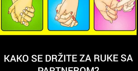 KAKO SE DRŽITE ZA RUKE SA PARTNEROM, evo šta to govori o vašoj vezi