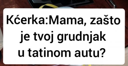 CURICA ŠOKIRALA MAMU PITANJEM O GRUDNJAKU U TATINOM AUTU:  Kad je otišla do AUTA NIJE JOJ DOBRO BILO, evo šta je zatekla