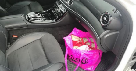 DAMA IZ BIH KRENULA U HRVATSKU, POLICAJCIMA BIO ČUDAN LJUBIČASTI CEKER: Kad su ga otvorili doživjeli ŠOK!