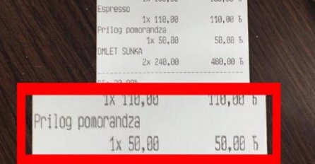 ČOVJEK U ŠOKU, POGLEDAJTE ŠTA MU JE KAFIĆ U SRBIJI NAPLATIO: Naručio piće, a oni mu NAPLATILI I OVO! POGLEDAJTE RAČUN