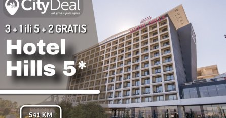 Hotel Hills 5*: Ekskluzivna ponuda koju ne smijete propustiti - 3 + 1 noćenje GRATIS ili 5 + 2 noćenja GRATIS!