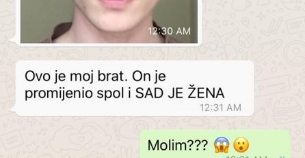 MOJ BRAT JE PROMIJENIO SPOL, POVEĆAO USNE, POSTAO ŽENA: Otkrila sam dečku moju tajnu, VRISNUO JE OD ŠOKA