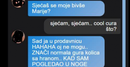SLUČAJNO SAM NALETIO NA BIVŠU U PRODAVNICI: Kad sam vidio šta joj je na nogama, UMRO SAM OD SMIJEHA (FOTO)