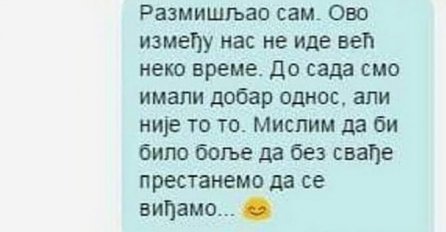 ŽELIO JE DA RASKINE SMS PORUKOM: Kad je vidio kome je poslao uhvatio se za glavu, SRAMOTA!