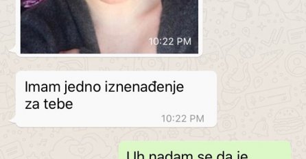CURA MI JE POSLALA ŠOK SLIKU ZA LAKU NOĆ, KAD SAM VIDIO 1 DETALJ VRISNUO SAM: Hoću odmah da je ostavim - KRAJ! 