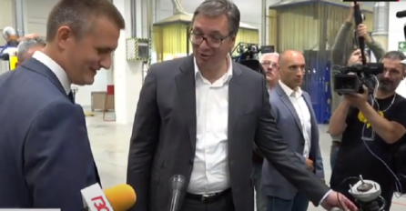 VUČIĆ SE POVRIJEDIO, ODMAH DOTRČALI DO NJEGA: Sve se danas desilo!