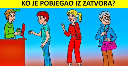 KO JE POBJEGAO IZ ZATVORA? TEST ZA DETEKTIVE: Odgovor je TOLIKO OČIT - IPAK MNOGI POGRIJEŠE