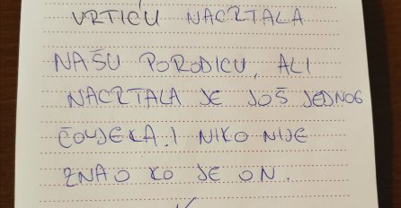 MOJA SESTRA JE U VRTIĆU NACRTALA NAŠU PORODICU, ali nacrtala je i NEPOZNATOG ČOVJEKA: Kad je teta pitala ko je on, SESTRA JE REKLA...