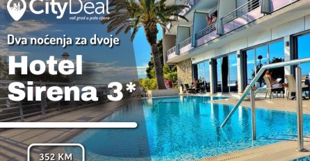 Doživite mediteranski raj u predivnom hotelu Sirena, u Podgori!