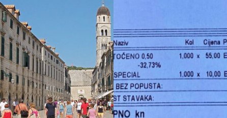 POGLEDAJTE KOLIKO SAD KOŠTA KAFA U DUBROVNIKU: Gosti u nevjerici gledali račun, DA LI JE MOGUĆE?