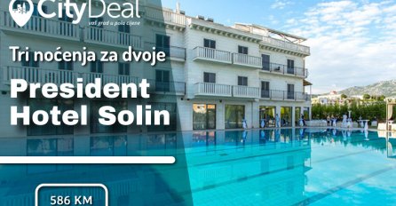 LJETO IZ SNOVA: Romantični ljetni odmor provedite u Hotelu President 5* u Solinu!
