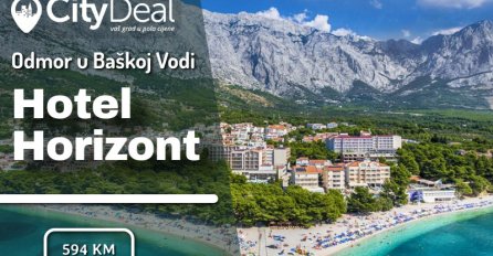 Savršen wellness odmor provedite u hotelu Horizont 4* u Baškoj Vodi!