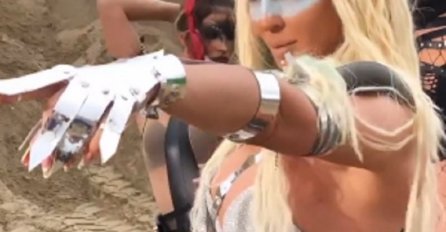 KARLEUŠA IZNENADA PROMIJENILA PROFESIJU, ODLUČILA DA SNIMI FILM: Instagram gori zbog njene objave, ŠTA JOJ BI??