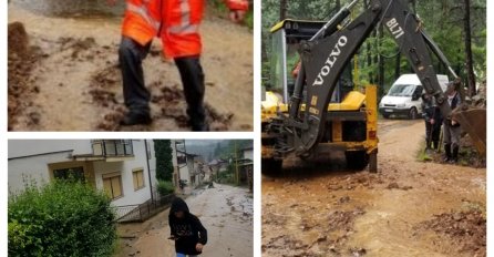 JOŠ JEDAN BH GRAD ODSJEČEN, SREBRENICI PRIJETI POTOP: Žestoko nevrijeme prijeti kućama, SVE POD VODOM