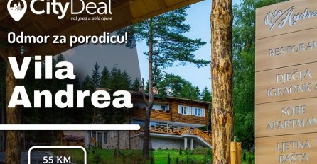 Idilični odmor na planini i uživanje u netaknutoj prirodi: Odaberite jedno ili dva noćenja za dvoje u Vili Andrea na Trebeviću!