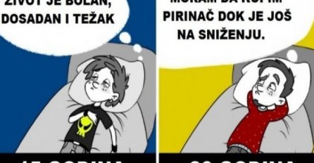 POKUŠAJTE ZADRŽATI SUZE: Surove ilustracije koje će vam pokazati kako se ŽIVOT MIJENJA kad odrastete, zadnja je PRETUŽNA