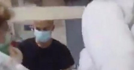 SKANDALOZAN SNIMAK SA INFEKTIVNE, EVO KAKO SE PACIJENT PONAŠA PREMA MEDICINARIMA: Svi su zgroženi!