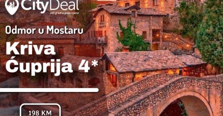 Priuštite sebi odmor u čarobnom Mostaru i odsjednite u luksuznom hotelu Kriva Ćuprija!
