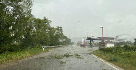 NEVRIJEME POKOSILO I NAŠU DRŽAVU, VJETAR LOMIO GRANE, PUTEVI POD VODOM: Objavljene slike, KATASTROFA KAKVA SE NE PAMTI