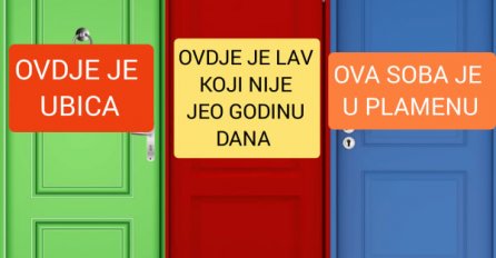 KOJA VRATA BISTE ODABRALI DA PREŽIVITE? Svi pogrešno odgovore, a samo je JEDAN TAČAN ODGOVOR