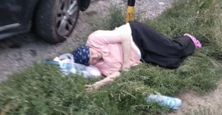 POTRESNE SCENE IZ SRBIJE, ŽENA LEŽI NA TRAVI ISPRED BOLNICE: Evo šta joj se desilo, SVI SU U ŠOKU