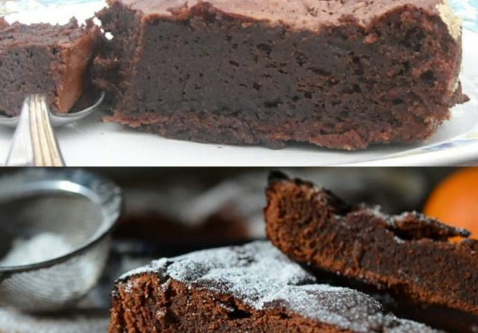 POTREBNA SU VAM SAMO DVA SATOJKA - Brzi čokoladni kolač za svaku domaćicu 