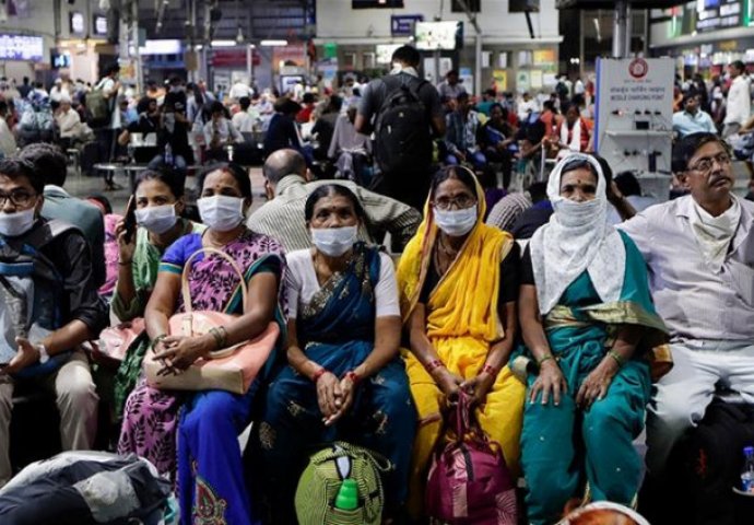 Indija sa 700.000 slučajeva zaraze treća najpogođenija na svijetu