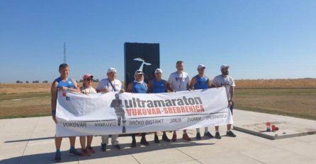 Iz Vukovara krenuo ultramaraton u počast žrtvama genocida u Srebrenici