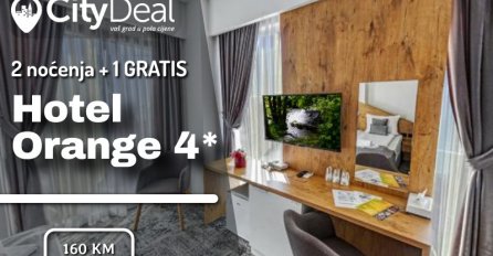 POSEBNA PONUDA ZA PAROVE: Priuštite sebi odmor i ugodne trenutke u hotelu Orange 4* u Sarajevu!