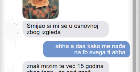 DJEVOJKA IZ OSNOVNE KOJU SAM ISMIJAVAO ZBOG IZGLEDA MI SE JAVILA: Rekla je da je sada BOMBA, KAD MI JE POSLALA SLIKU NIJE MI DOBRO BILO (FOTO)