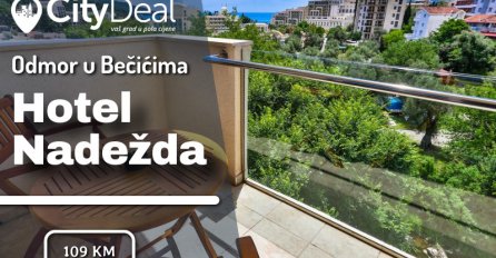 Uživajte u savršenom ljetovanju tokom cijele sezone i smjestite se u Hotel Nadežda 4* u Bečićima!