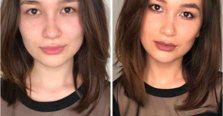 ŽENE SU SE PRVO NAŠMINKALE SAME, A ONDA IH JE NAŠMINKALA PROFESIONALKA: Kad vidite sliku broj 3. NEĆE VAM BITI DOBRO