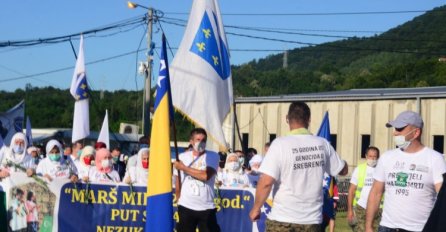 Učesnici „Marša mira“ bez problema stigli u Potočare