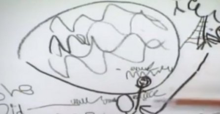 DJEČAK NA KOMADIĆU PAPIRA NACRTAO BAZEN I SESTRU: Njegova majka je zbog toga osuđena na DOŽIVOTNU ROBIJU, vidite li šta je nacrtao?