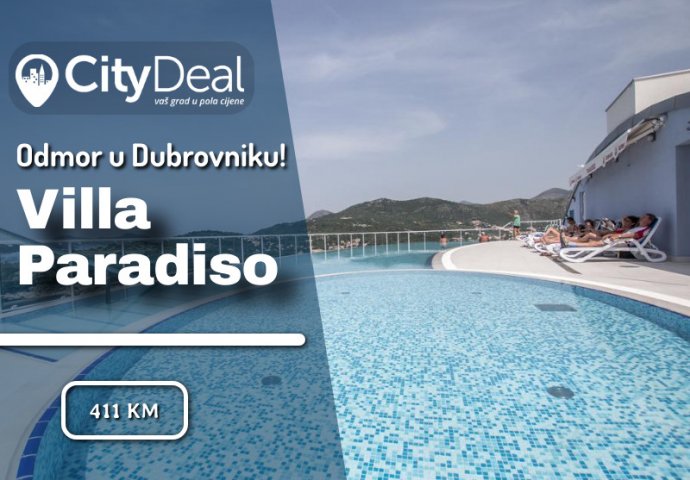 Uživajte u luksuznom ljetovanju u Dubrovniku: Odaberite tri, pet ili sedam noćenja za dvije osobe sa uključenim polupansionom u hotelu Villa Paradiso 2****