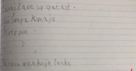 MOJE DIJETE JE PLAČUĆI DOŠLO IZ ŠKOLE, UČITELJICA NA ZADAĆU NAPISALA UŽAS: A onda sam ja ispod njene ocjene OVO NAPISALA, samo čekam njenu reakciju