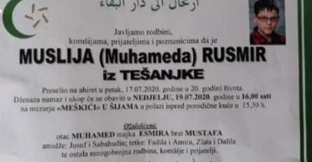 GRAD ZAVIJEN U CRNO, PREMINUO 20-GODIŠNJAK: Izgubio borbu za život