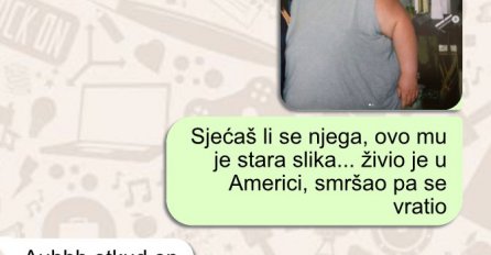 BIO JE RUŽAN I IMAO 200 KILA, ONDA JE SMRŠAO I DOSELIO IZ AMERIKE: Kad mi se javio i poslao NOVU SLIKU, VRISNULA SAM! SAVRŠEN JE!