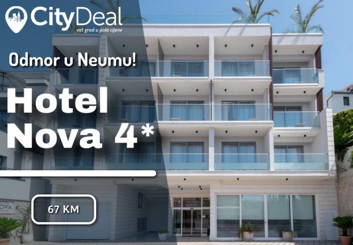 Napokon je vrijeme za more i sunce na morskim plažama - Hotel Nova u Neumu!