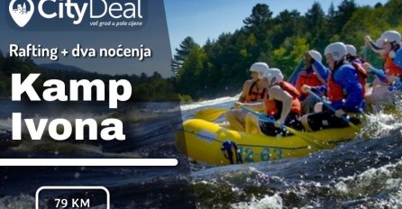 Kamp Ivona Vam nudi rafting avanturu i otvara vrata ljubiteljima adrenalina!