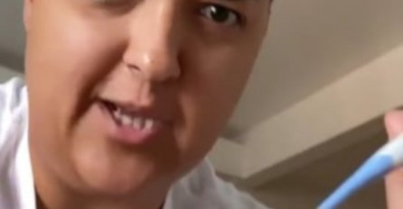 MARIJA ŠERIFOVIĆ IZMJERILA TEMPERATURU U TOKU PRENOSA UŽIVO: Kad je vidjela toplomjer UHVATILA JE PANIKA, BRZO POTRČALA NA OVO MJESTO