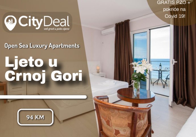 Open Sea Luxury Apartments: Porodični apartmani na pjeni od mora!
