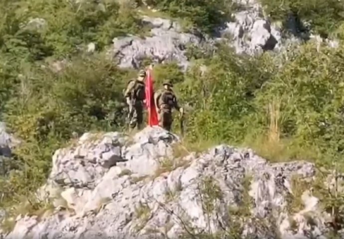 ORLOVI RANO LETE: Procurio snimak; Albanska zastava osvanula na izletištu u Srbiji, intervenirala vojska pod punom ratnom opremom